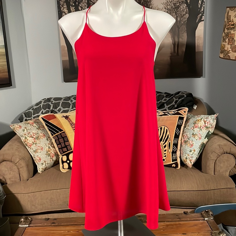 Naked Zebra Little Red Dress - S